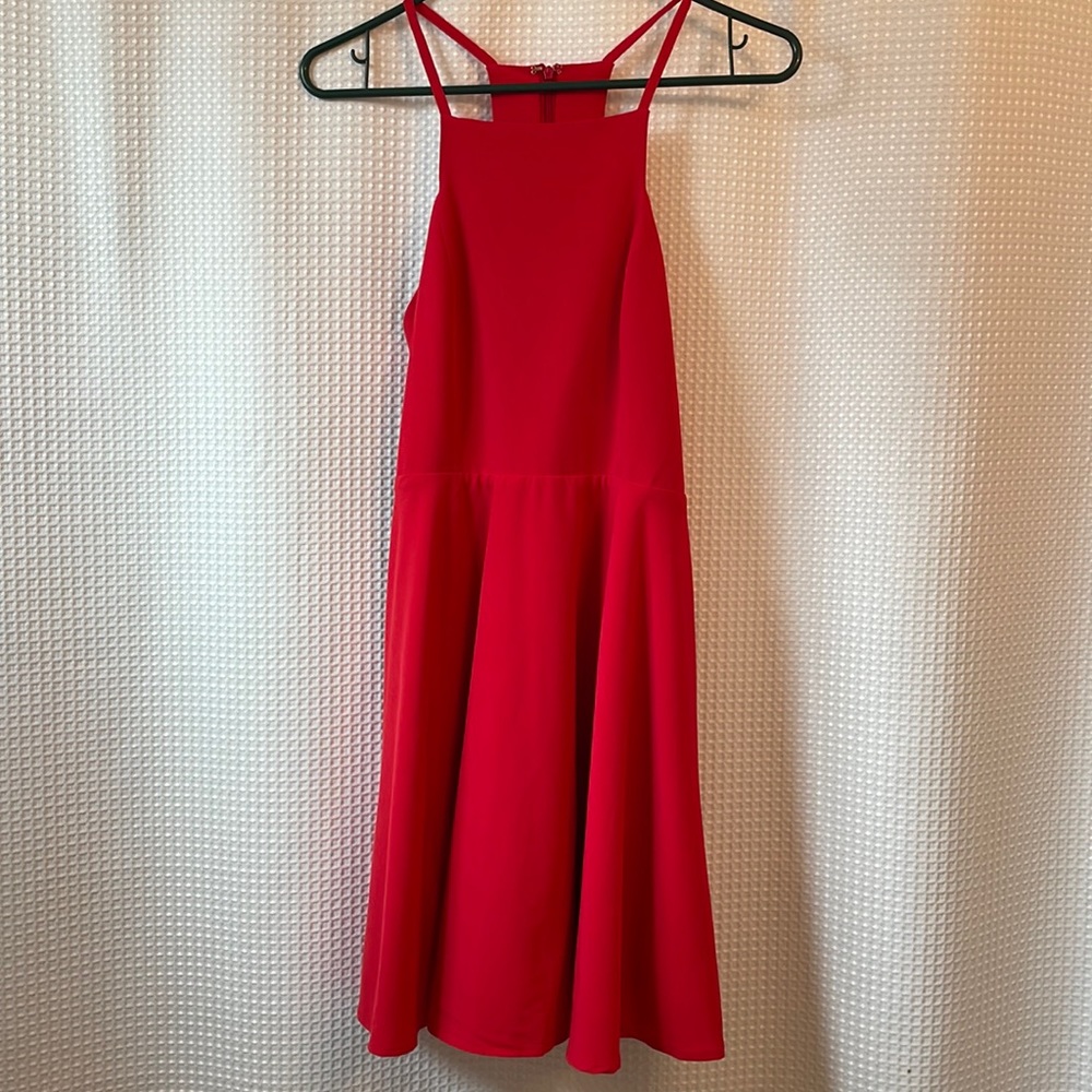 Lulus Red Skater Dress